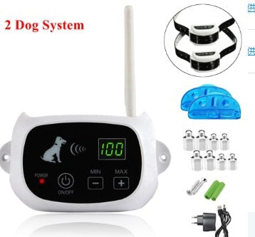 Balerz 500m Waterproof Wireless Dog Fence Pet Containment System Electric Dog Training Collar Electronic Pet Fence Safety Pet Products